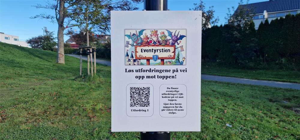 Bilder tatt i forbindelse med nypåpning av eventyrpark og lekeparken ved Hollenderhaugen september 2024. - Klikk for stort bilde